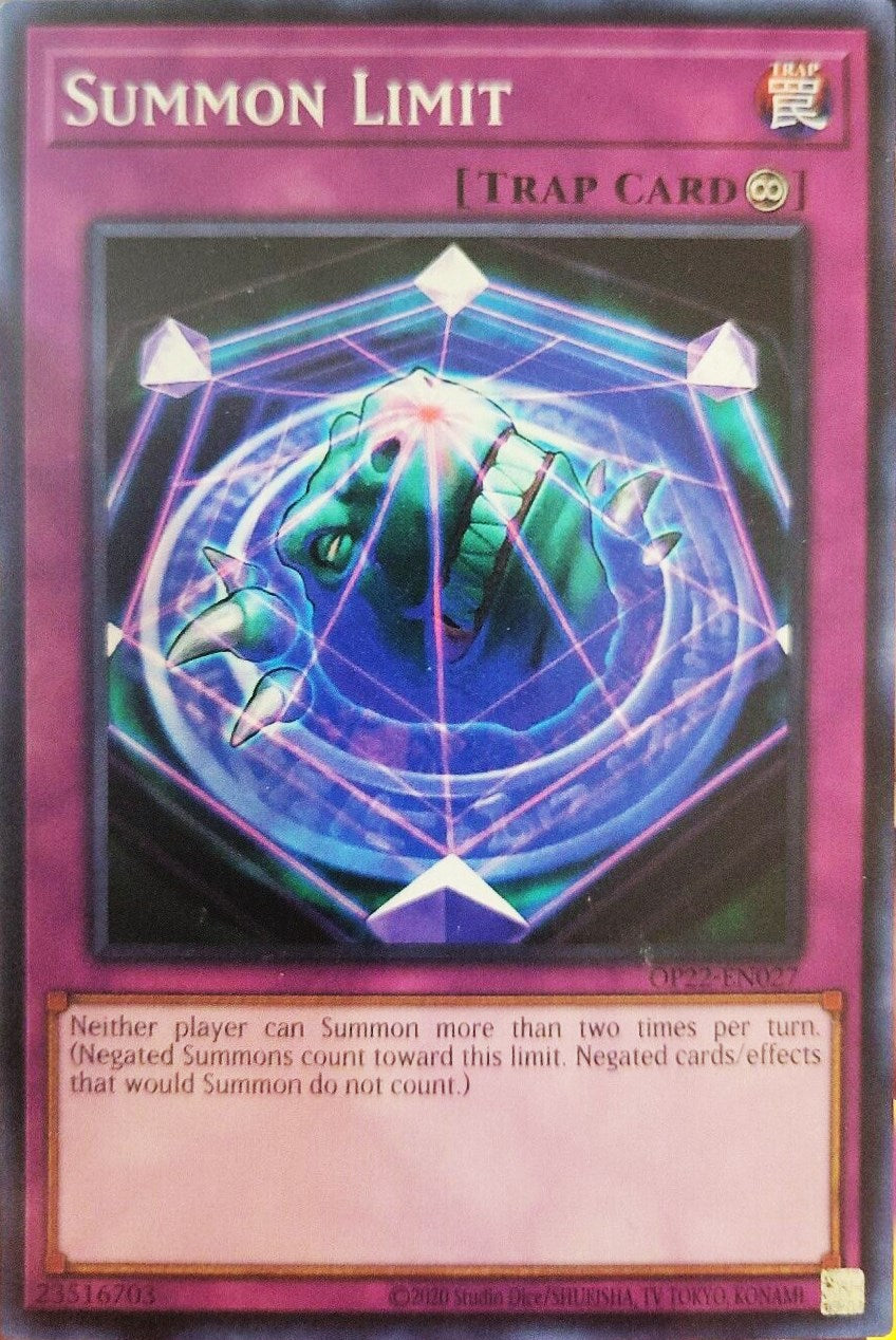 Summon Limit [OP22-EN027] Common | Odin's Place