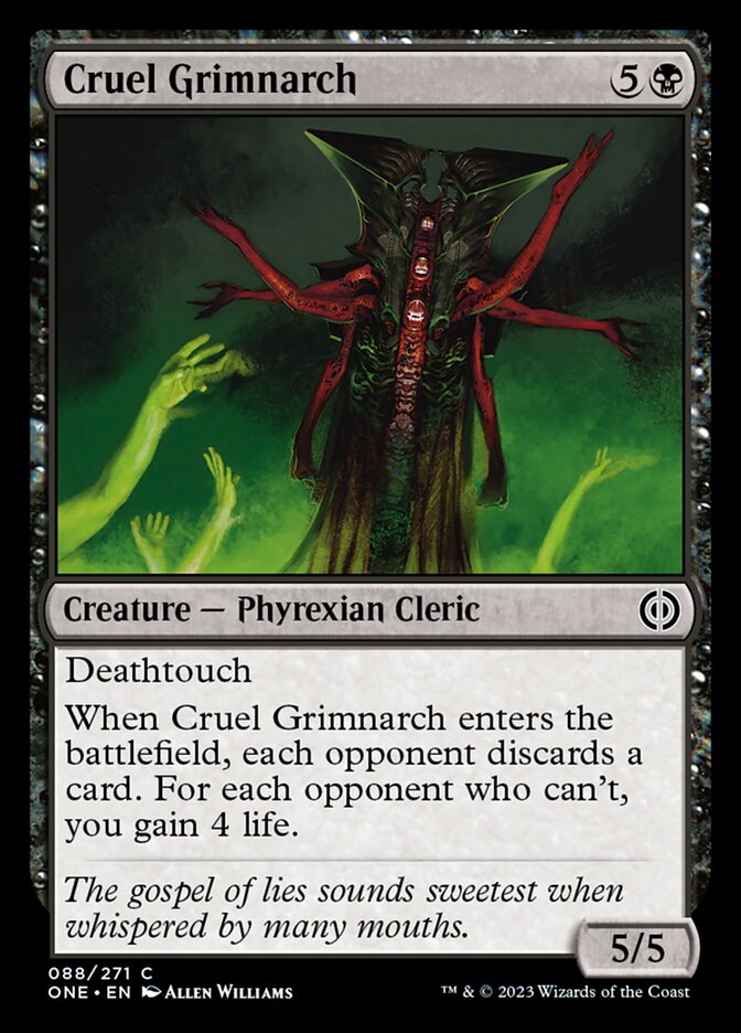 Cruel Grimnarch [Phyrexia: All Will Be One] | Odin's Place