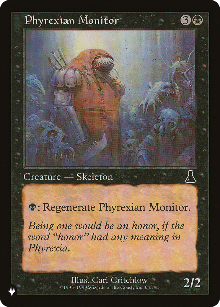 Phyrexian Monitor [The List] | Odin's Place