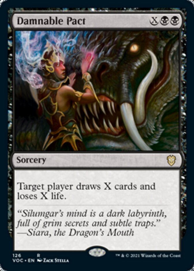 Damnable Pact [Innistrad: Crimson Vow Commander] | Odin's Place