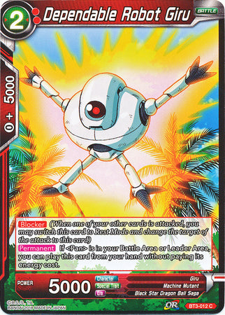 Dependable Robot Giru (BT3-012) [Cross Worlds] | Odin's Place