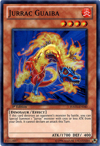 Jurrac Guaiba [HA03-EN040] Super Rare | Odin's Place
