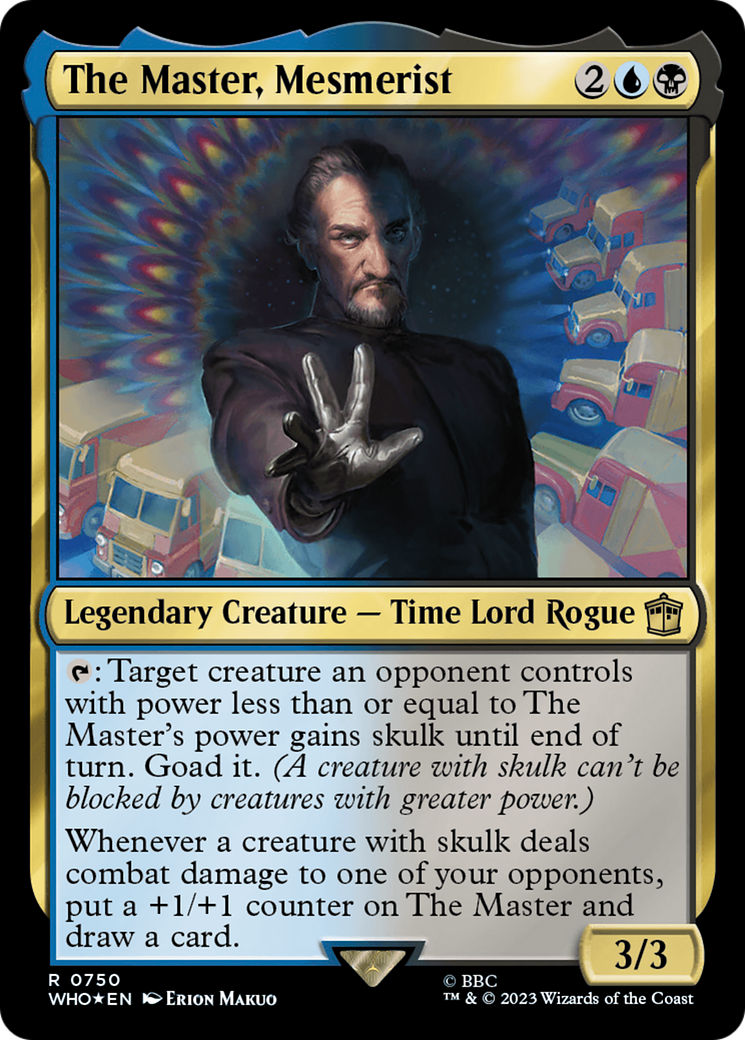 The Master, Mesmerist (Surge Foil) [Doctor Who] | Odin's Place
