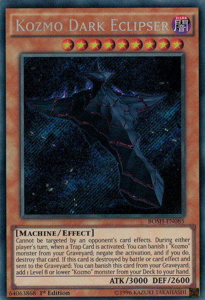 Kozmo Dark Eclipser [BOSH-EN085] Secret Rare | Odin's Place