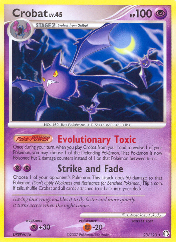 Crobat (23/123) [Diamond & Pearl: Mysterious Treasures] | Odin's Place