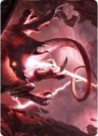 Thundering Rebuke Art Card [Zendikar Rising Art Series] | Odin's Place