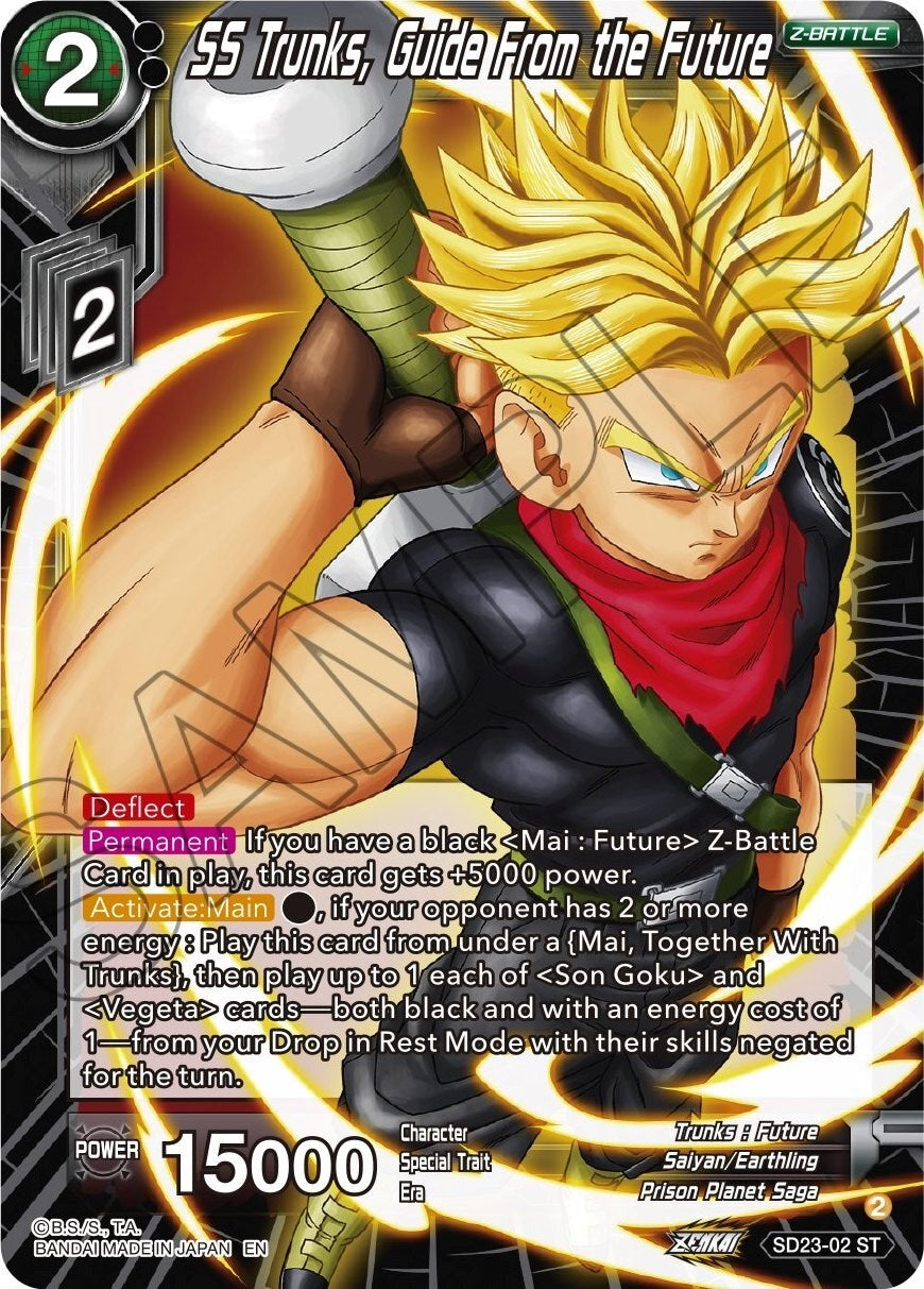 SS Trunks, Guide From the Future (SD23-02) [Critical Blow] | Odin's Place