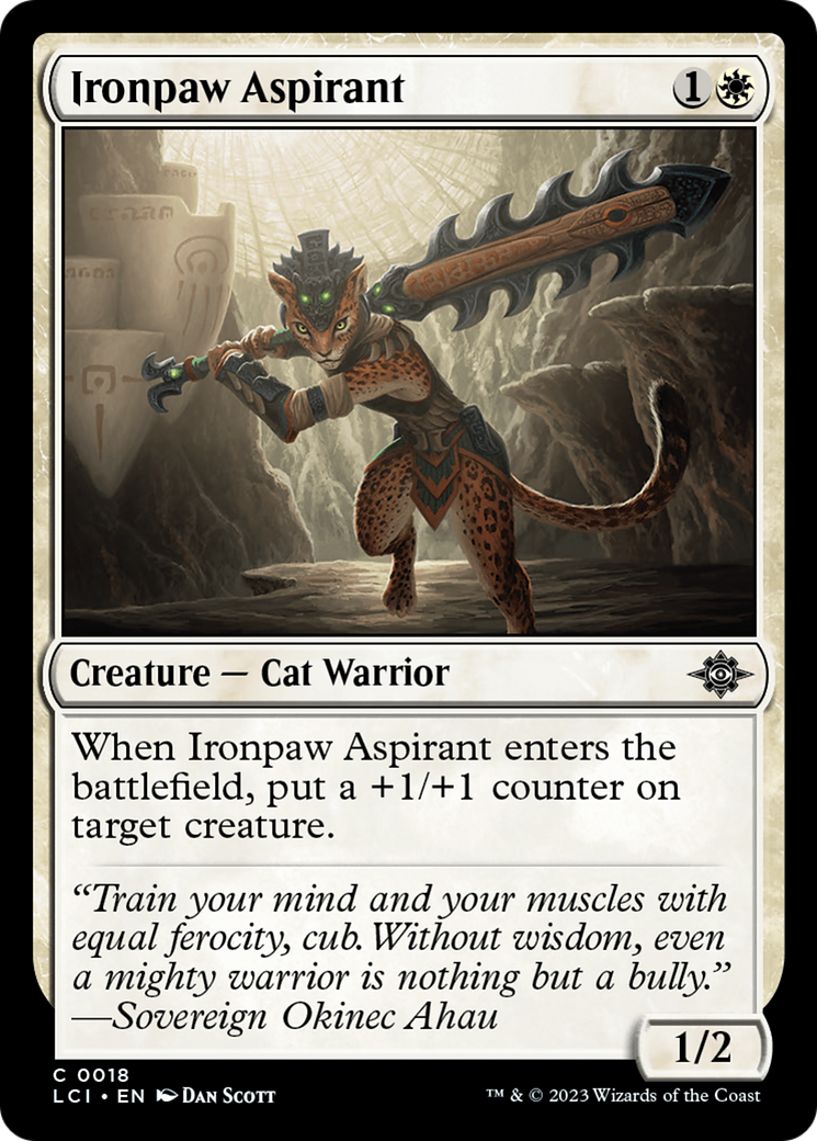 Ironpaw Aspirant [The Lost Caverns of Ixalan] | Odin's Place