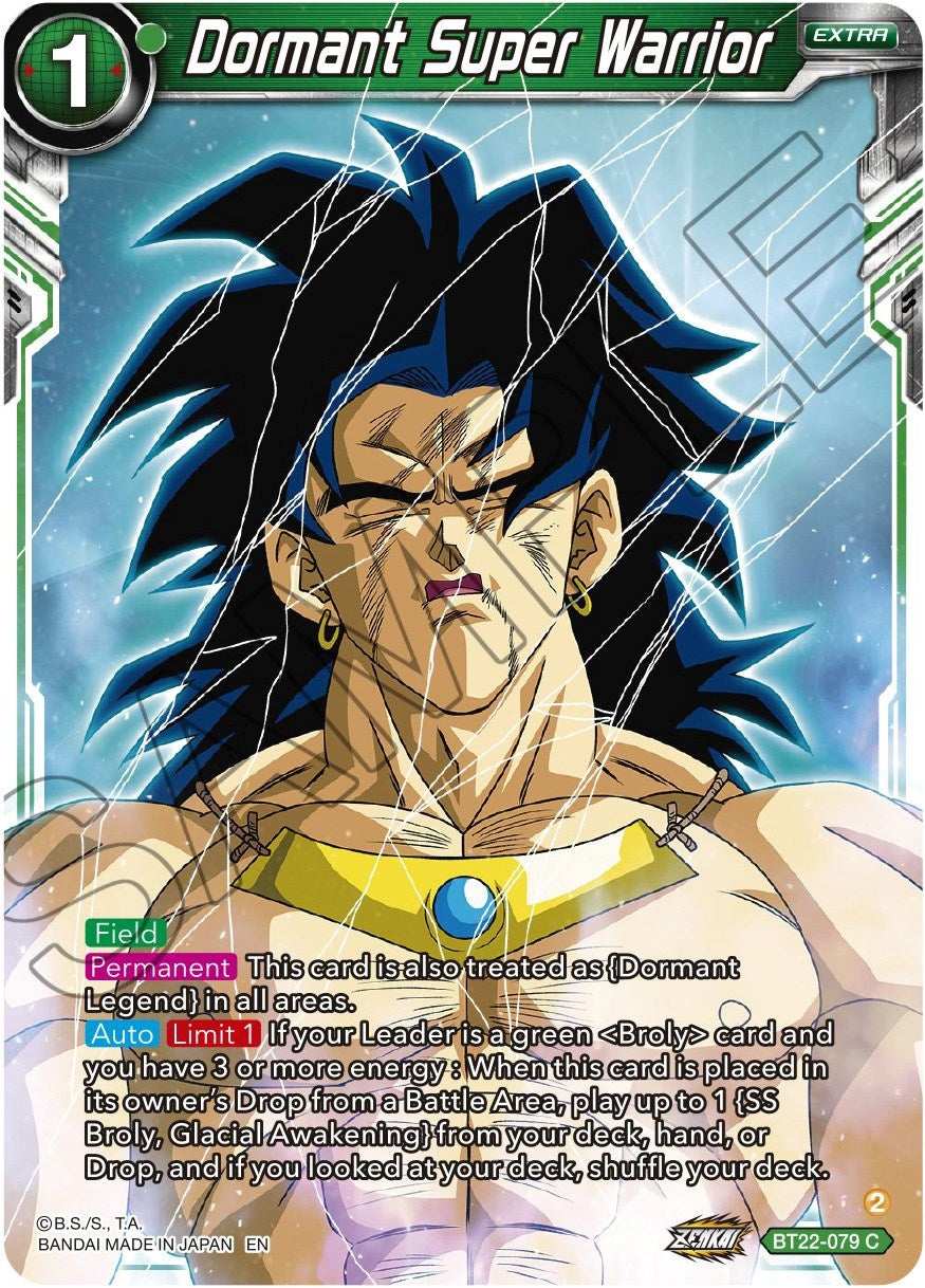 Dormant Super Warrior (BT22-079) [Critical Blow] | Odin's Place