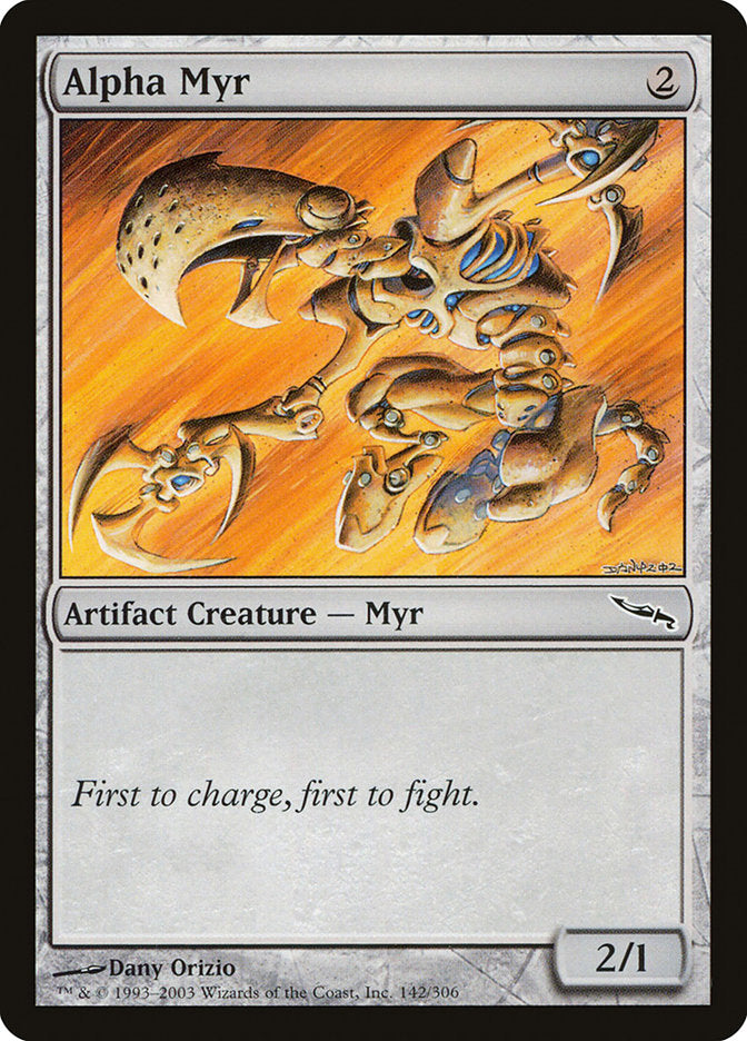 Alpha Myr [Mirrodin] | Odin's Place