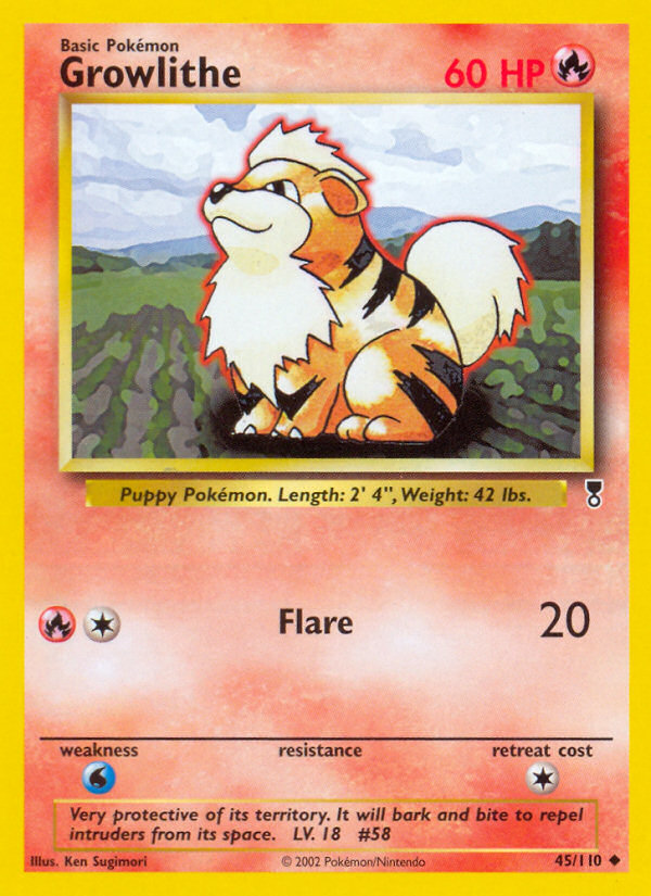 Growlithe (45/110) [Legendary Collection] | Odin's Place