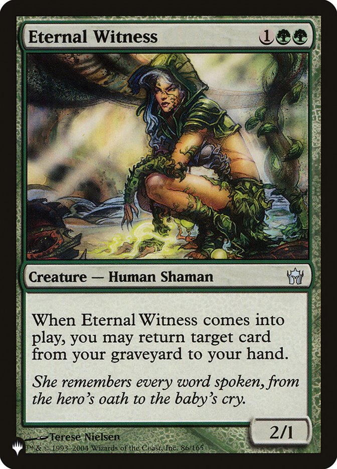 Eternal Witness [The List] | Odin's Place