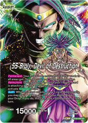 Broly & Paragus // SS Broly, Devil of Destruction (BT22-055) [Critical Blow] | Odin's Place
