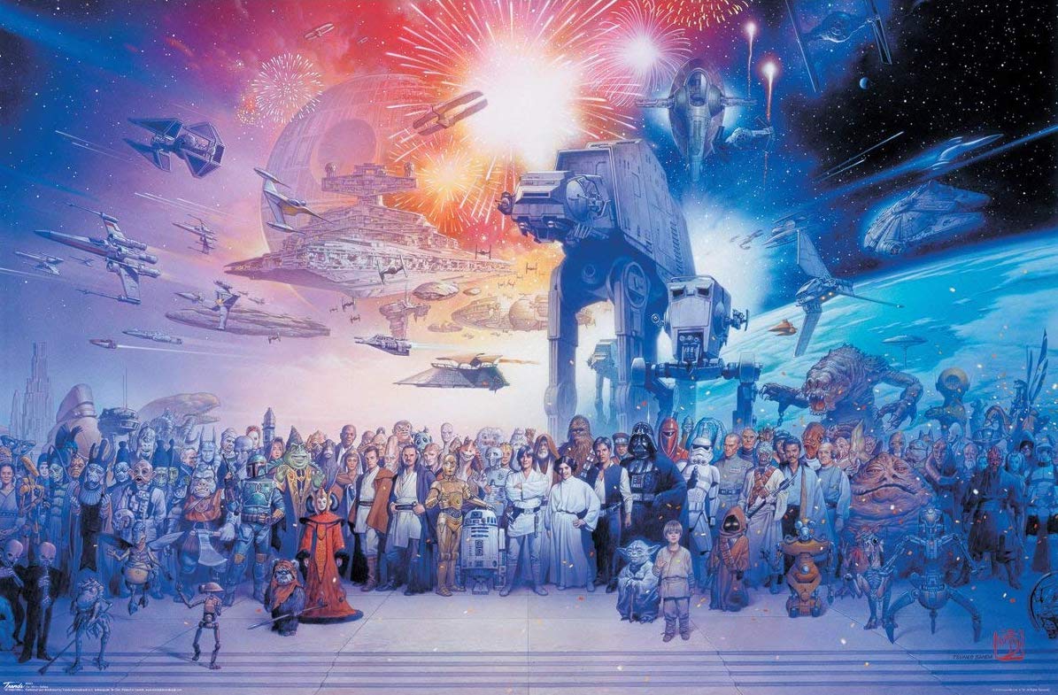 Poster: Star Wars Galaxy | Odin's Place