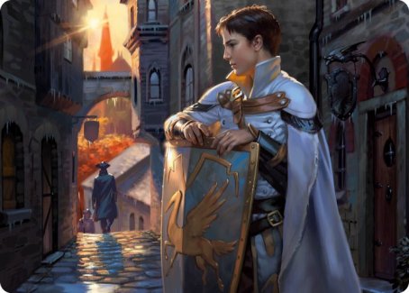 Dennick, Pious Apprentice Art Card [Innistrad: Midnight Hunt Art Series] | Odin's Place