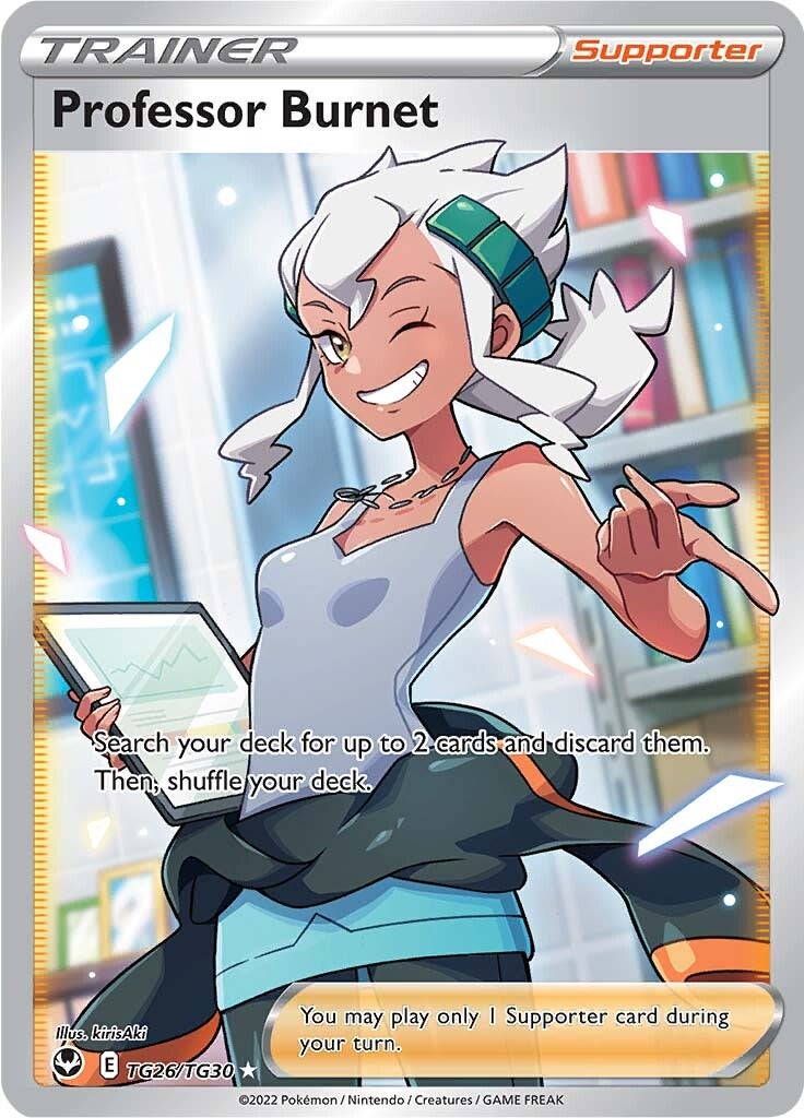 Professor Burnet (TG26/TG30) [Sword & Shield: Silver Tempest] | Odin's Place