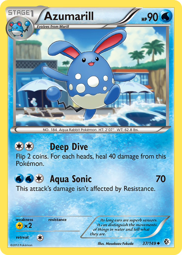Azumarill (37/149) [Black & White: Boundaries Crossed] | Odin's Place