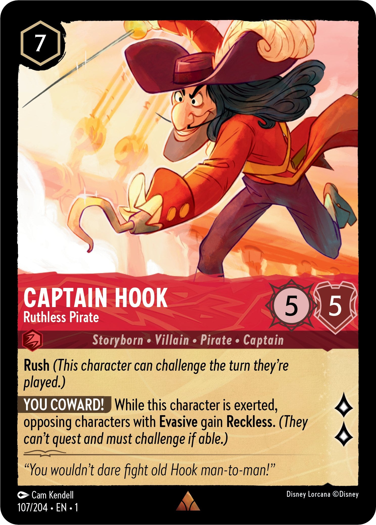 Captain Hook - Ruthless Pirate (107/204) [The First Chapter] | Odin's Place