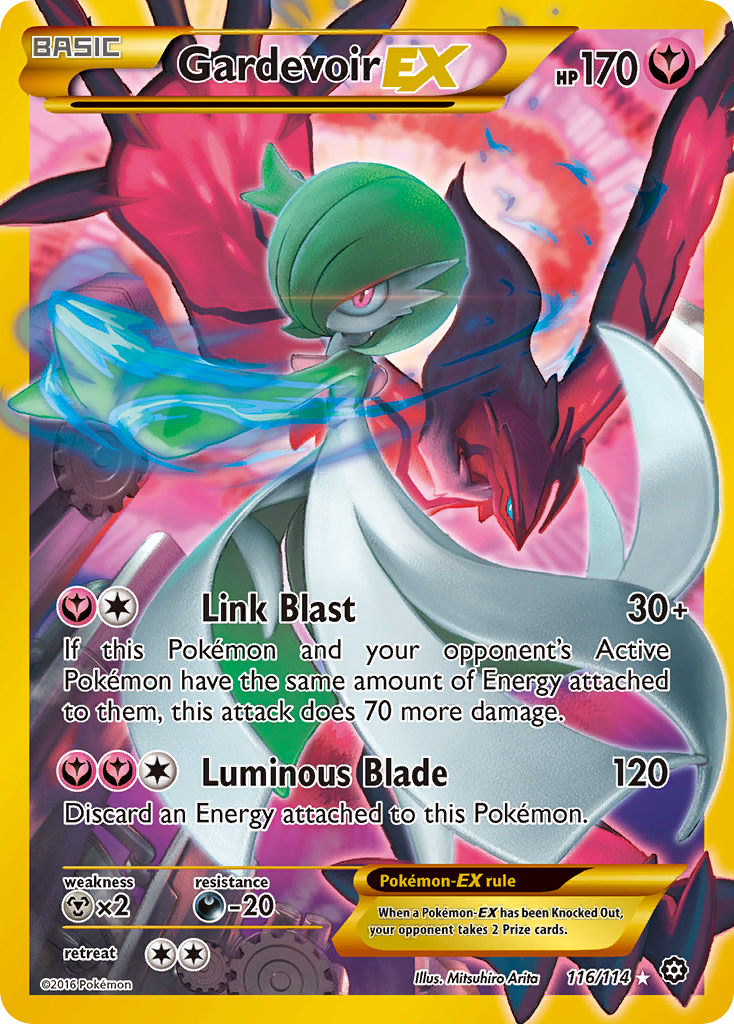 Gardevoir EX (116/114) [XY: Steam Siege] | Odin's Place