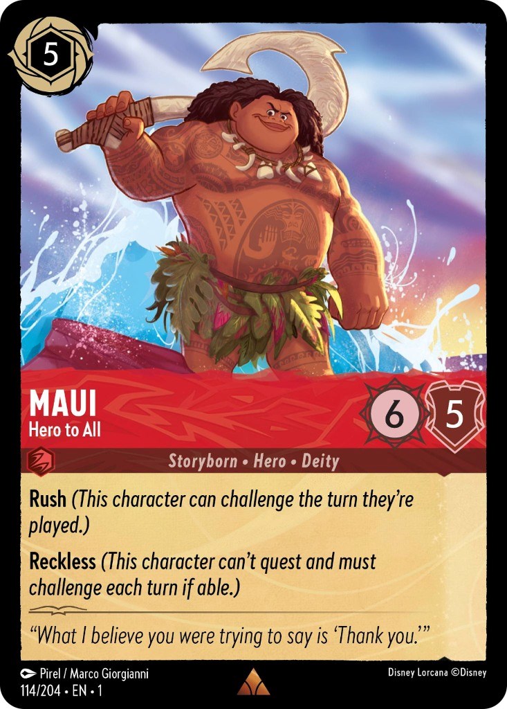 Maui - Hero to All (114/204) [The First Chapter] | Odin's Place
