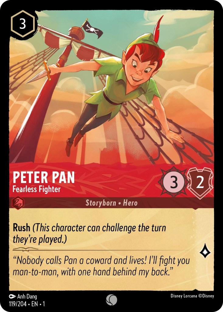 Peter Pan - Fearless Fighter (119/204) [The First Chapter] | Odin's Place