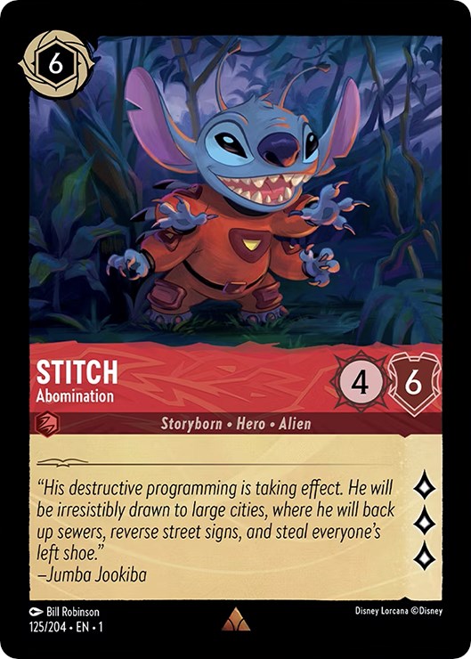 Stitch - Abomination (125/204) [The First Chapter] | Odin's Place
