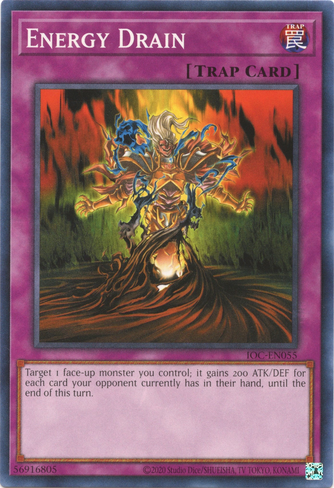 Energy Drain (25th Anniversary) [IOC-EN055] Common | Odin's Place