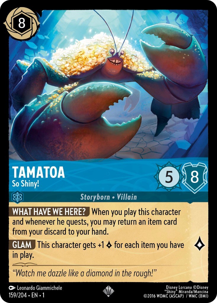 Tamatoa - So Shiny! (159/204) [The First Chapter] | Odin's Place