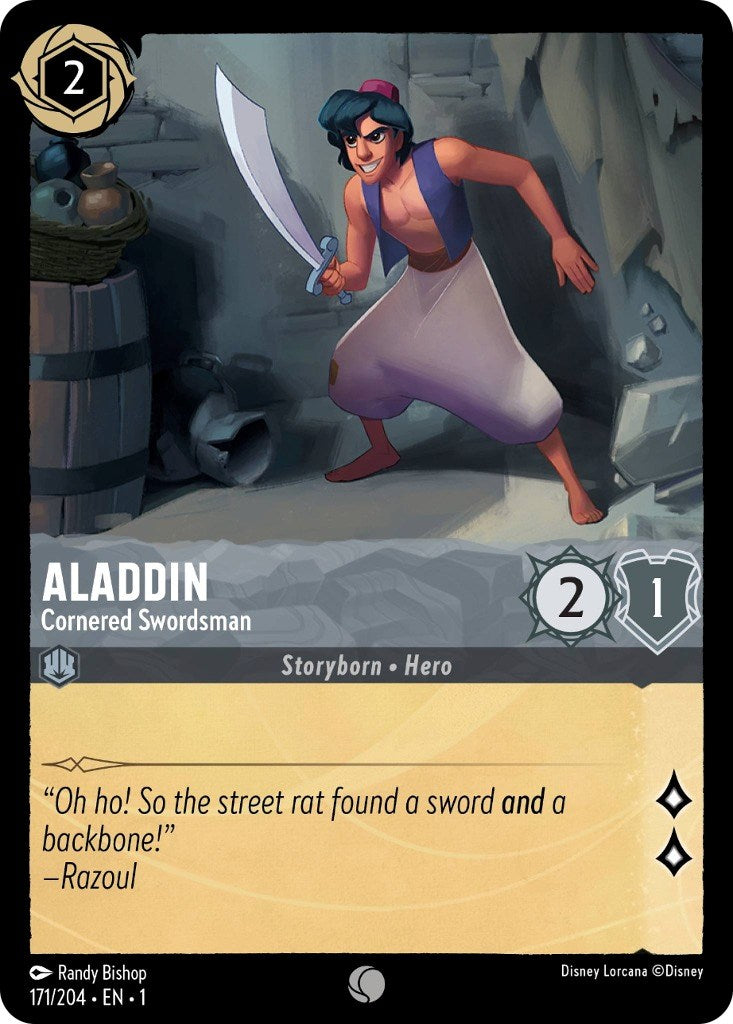 Aladdin - Cornered Swordsman (171/204) [The First Chapter] | Odin's Place