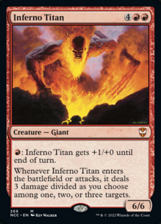 Inferno Titan [Streets of New Capenna Commander] | Odin's Place