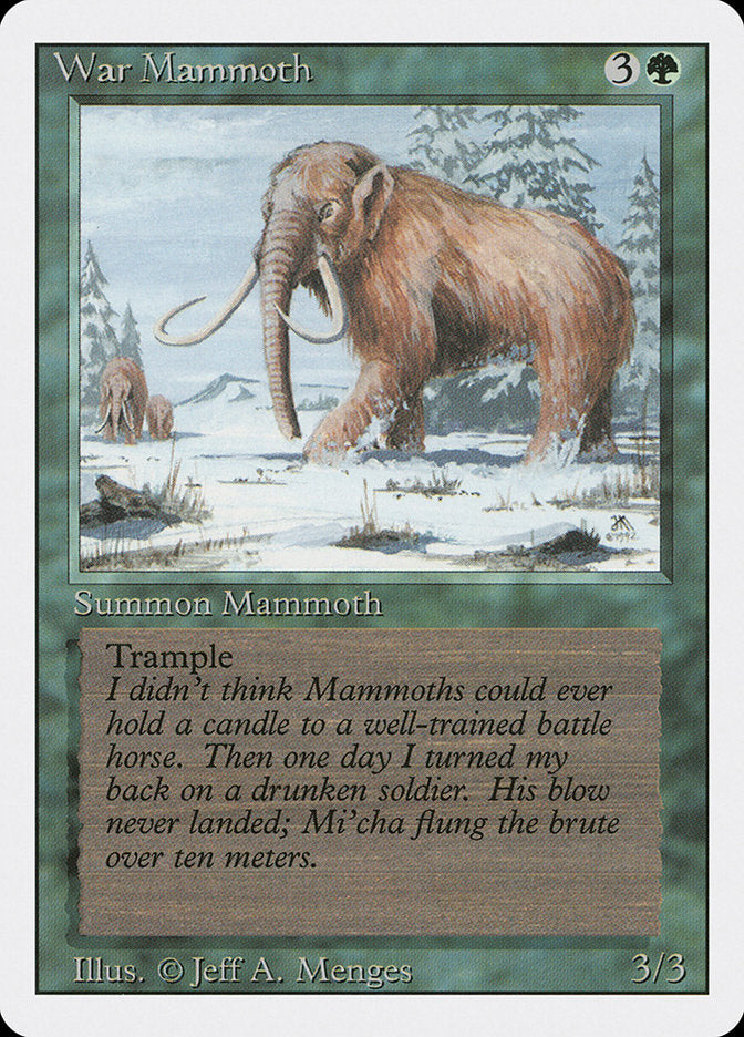 War Mammoth (228) [Revised Edition] | Odin's Place