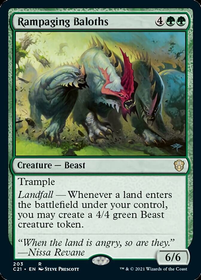 Rampaging Baloths [Commander 2021] | Odin's Place
