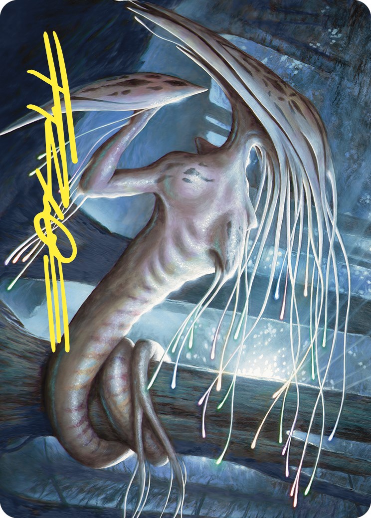 Manaweft Sliver Art Card (Gold-Stamped Signature) [Commander Masters Art Series] | Odin's Place