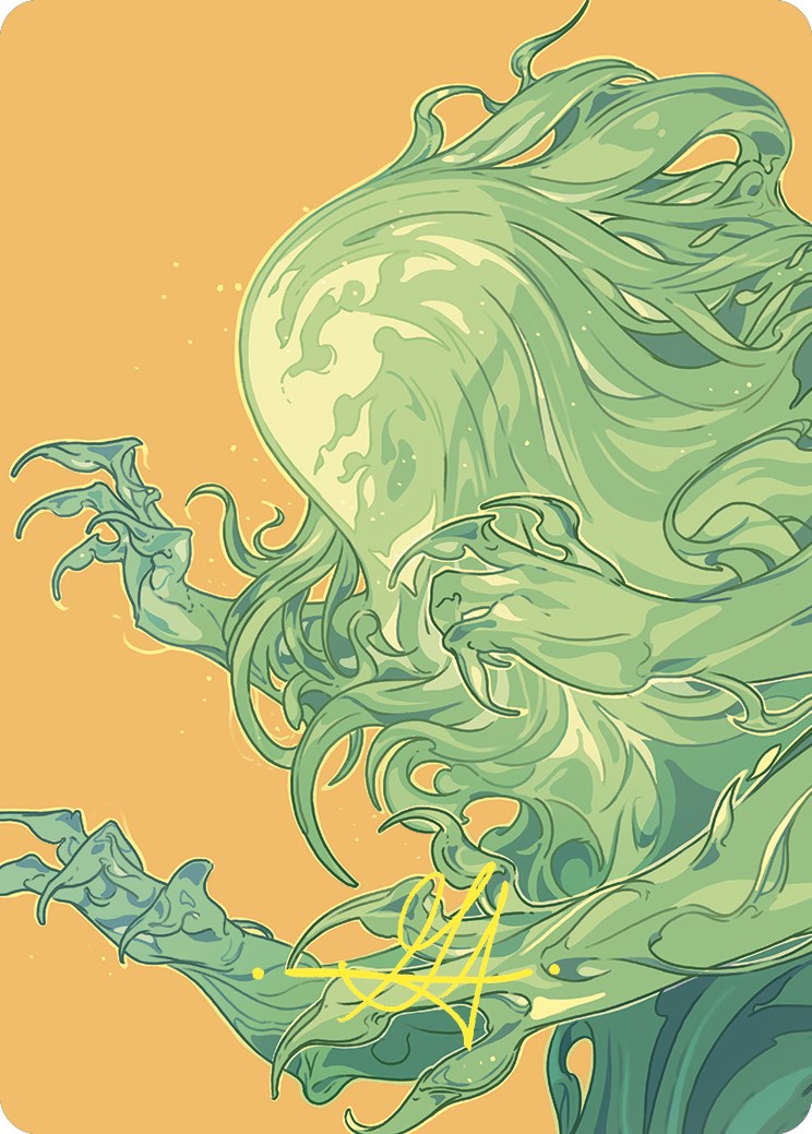 Omnath, Locus of Mana Art Card (Gold-Stamped Signature) [Commander Masters Art Series] | Odin's Place