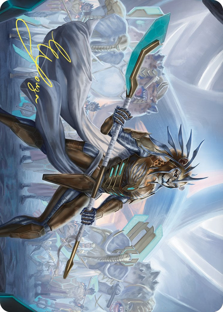 Kemba, Kha Regent Art Card (Gold-Stamped Signature) [Commander Masters Art Series] | Odin's Place