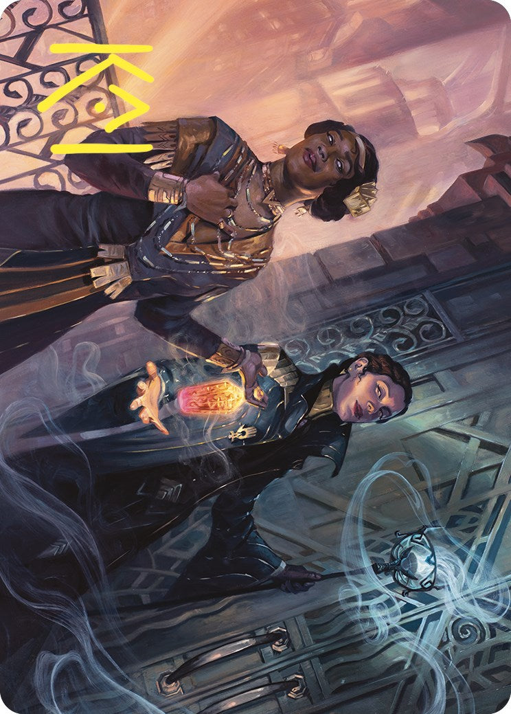 Bribery Art Card (Gold-Stamped Signature) [Commander Masters Art Series] | Odin's Place