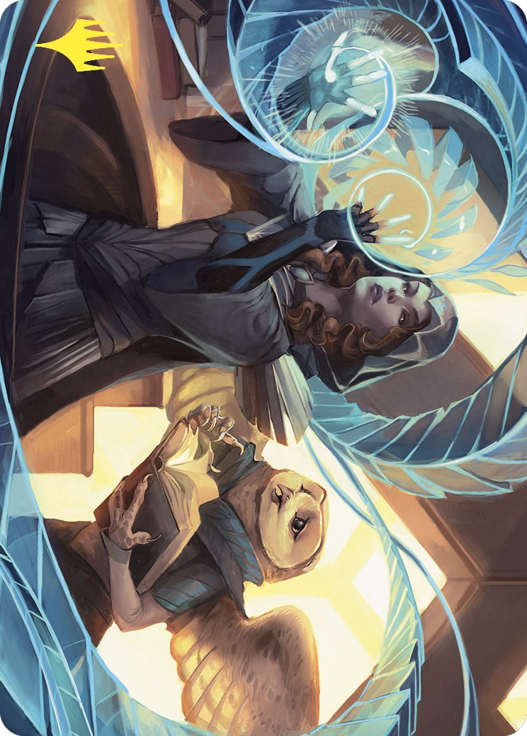 Personal Tutor Art Card (Gold-Stamped) [Commander Masters Art Series] | Odin's Place