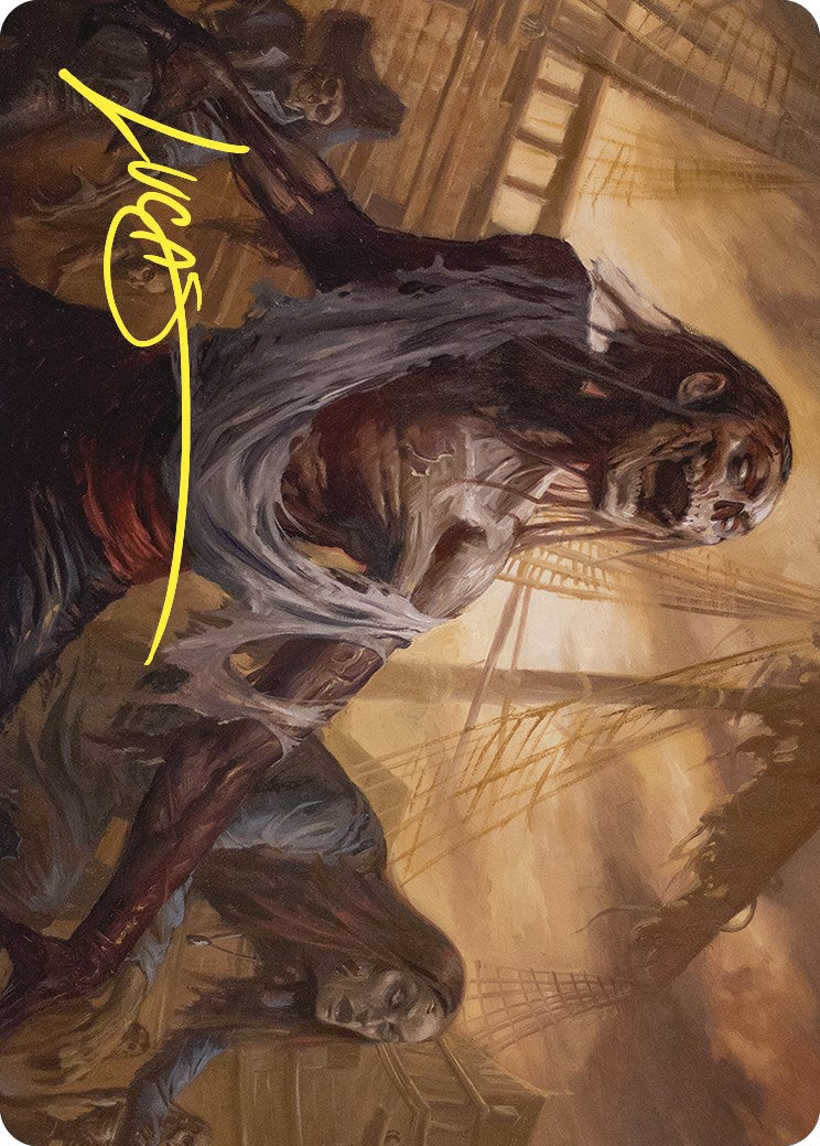 Rise from the Tides Art Card (Gold-Stamped Signature) [Commander Masters Art Series] | Odin's Place