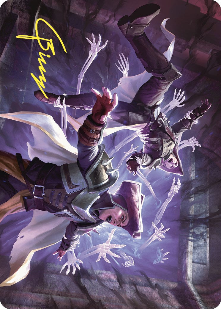 Grave Pact Art Card (Gold-Stamped Signature) [Commander Masters Art Series] | Odin's Place