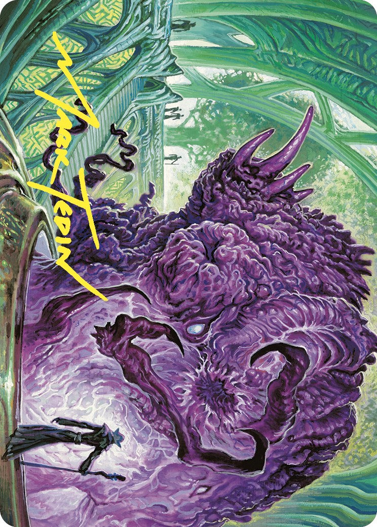Experiment Kraj Art Card (Gold-Stamped Signature) [Commander Masters Art Series] | Odin's Place