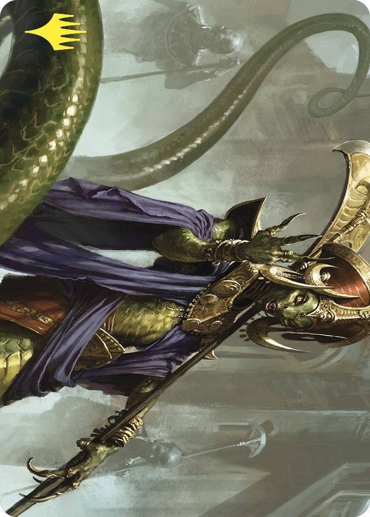Sidisi, Brood Tyrant Art Card (Gold-Stamped) [Commander Masters Art Series] | Odin's Place