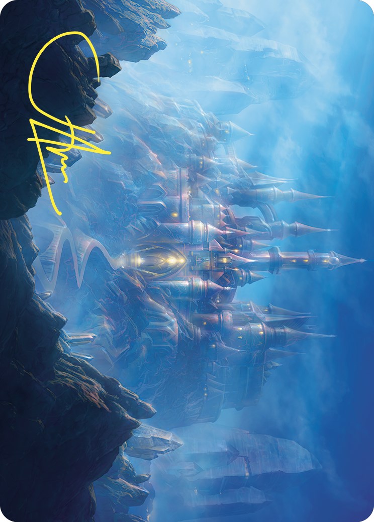Opal Palace Art Card (Gold-Stamped Signature) [Commander Masters Art Series] | Odin's Place
