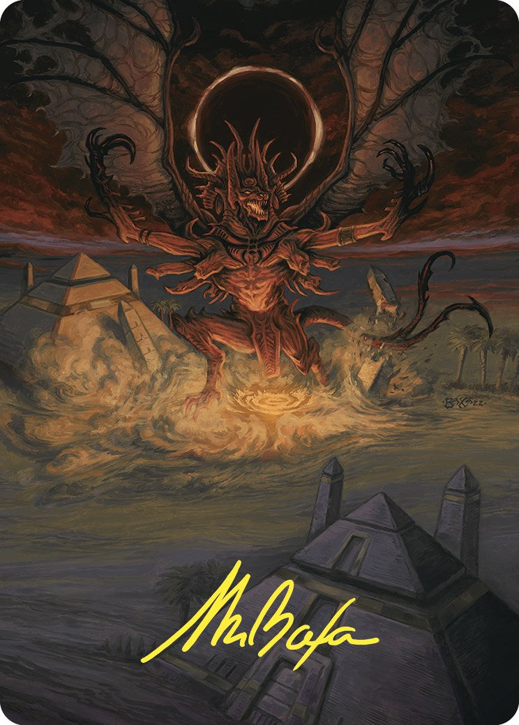 Dread Return Art Card (Gold-Stamped Signature) [Commander Masters Art Series] | Odin's Place