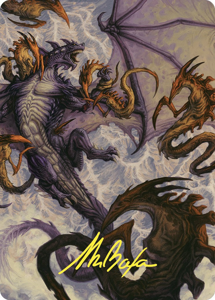 Kindred Dominance Art Card (Gold-Stamped Signature) [Commander Masters Art Series] | Odin's Place
