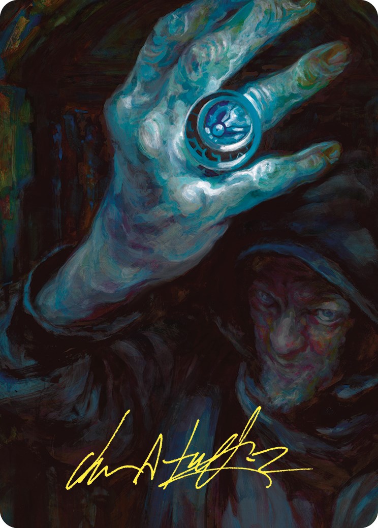 Arcane Signet Art Card (Gold-Stamped Signature) [Commander Masters Art Series] | Odin's Place
