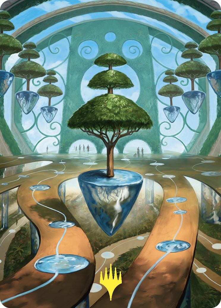 Rejuvenating Springs Art Card (Gold-Stamped) [Commander Masters Art Series] | Odin's Place