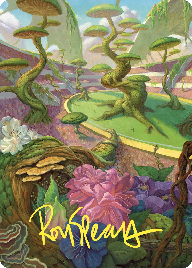 Undergrowth Stadium Art Card (Gold-Stamped Signature) [Commander Masters Art Series] | Odin's Place