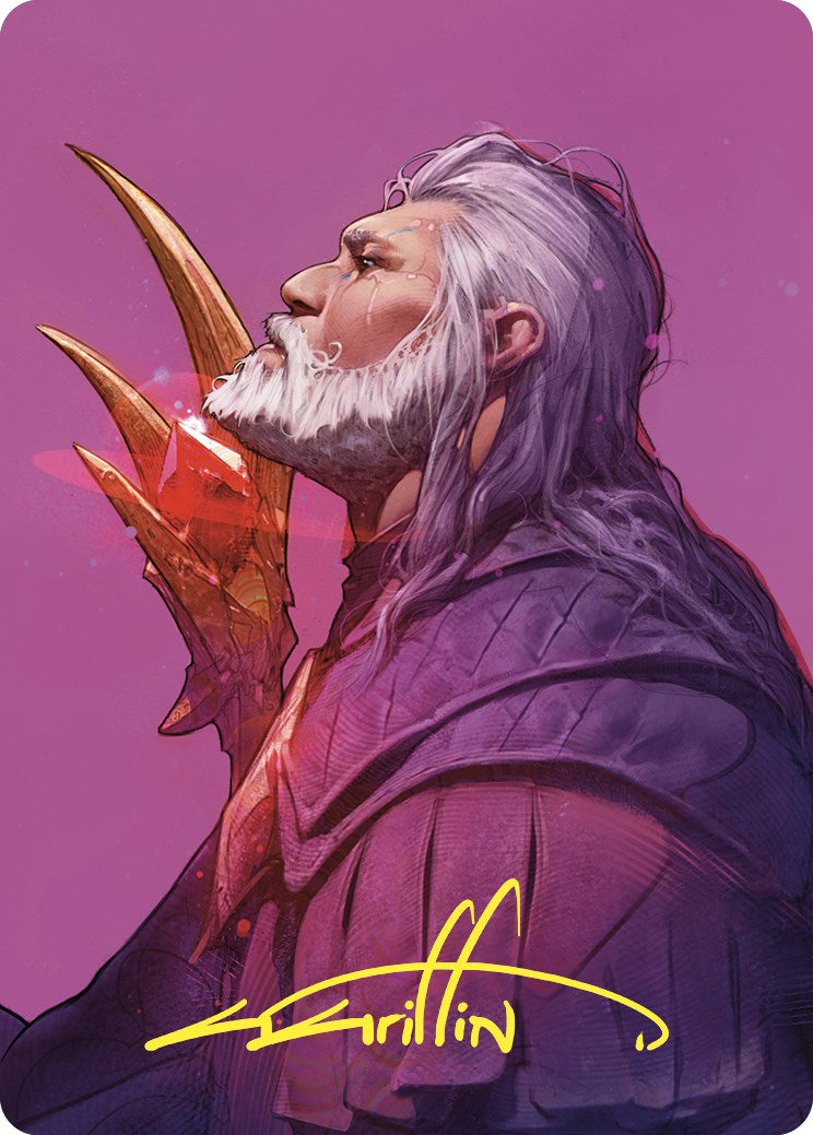 Urza, Lord High Artificer Art Card (Gold-Stamped Signature) [Commander Masters Art Series] | Odin's Place