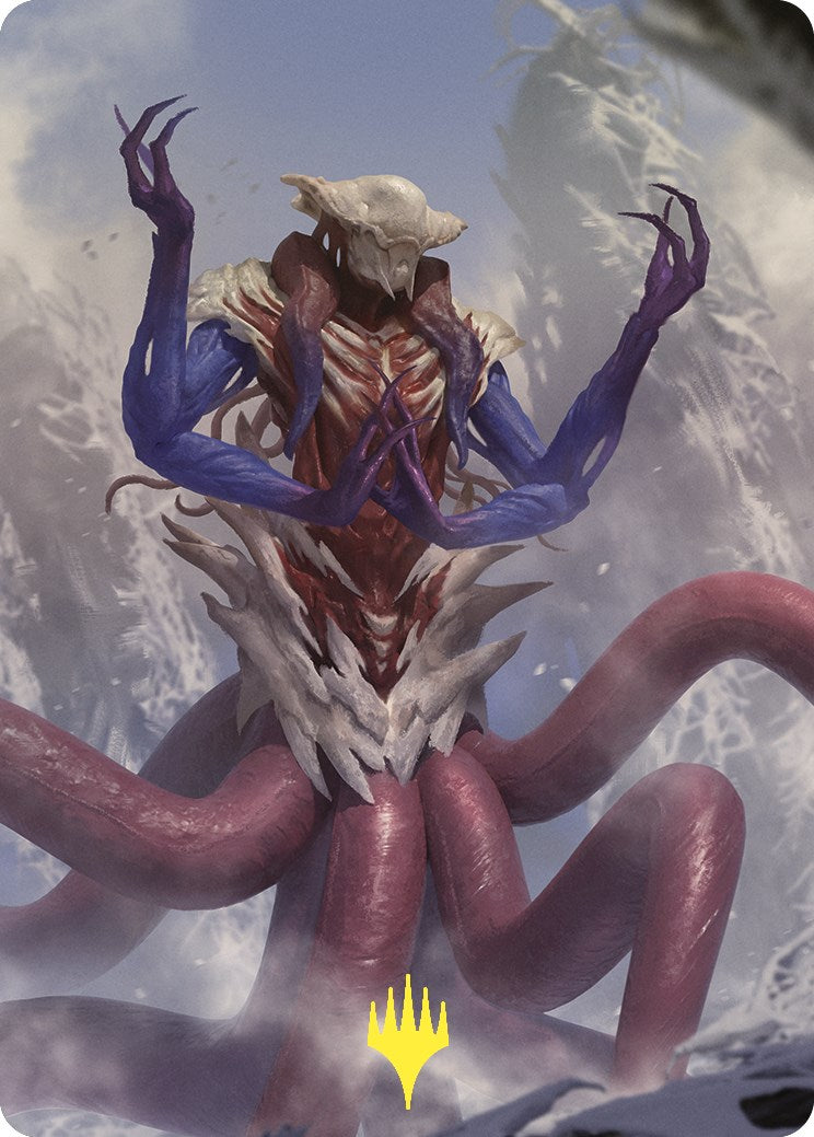 Zhulodok, Void Gorger Art Card (Gold-Stamped) [Commander Masters Art Series] | Odin's Place