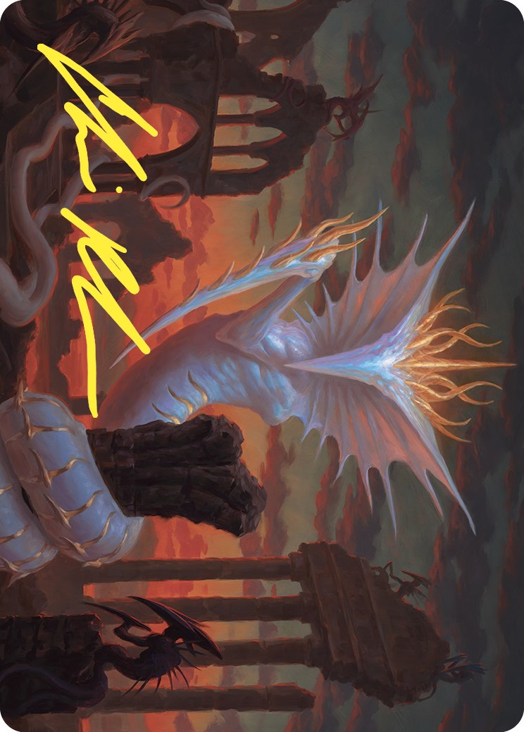 Sliver Gravemother Art Card (Gold-Stamped Signature) [Commander Masters Art Series] | Odin's Place